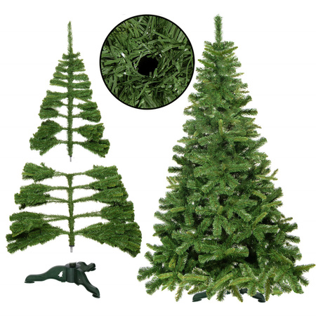 Choinka sztuczna 120 cm jodła zielona Vera jak żywa