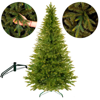 Świerk naturalny, drzewko świąteczne 220 cm choinka sztuczna, produkcja polska