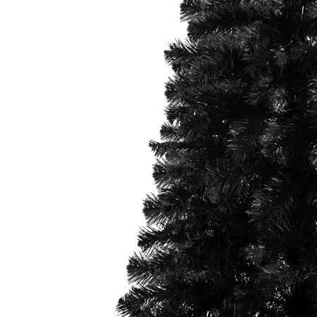 Choinka sztuczna, jodła 150 cm designerskie drzewko świąteczne czarne