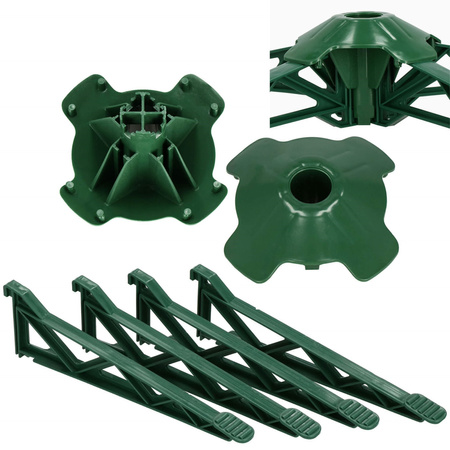 Choinka sztuczna premium 180 cm sosna diamentowa drzewko bożonarodzeniowe