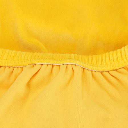 Pokrowiec na krzesło uniwersalny żółty