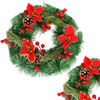 Wieniec świąteczny ozdoba na drzwi wianek 30 cm