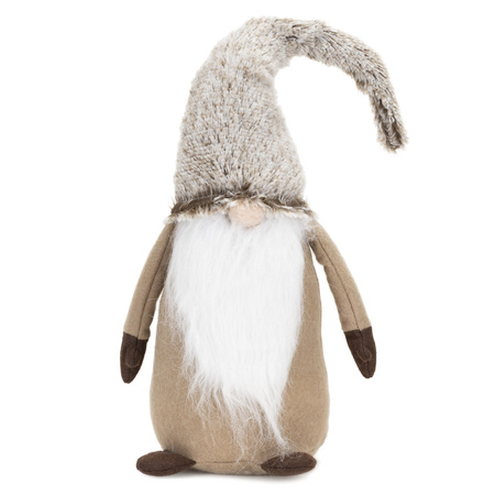 Skrzat świąteczny 60 cm figurka krasnal stojący gnom ozdoba bożonarodzeniowa