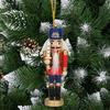 Zawieszka choinkowa 6 szt. dziadek do orzechów 12 cm świąteczna ozdoba multikolor