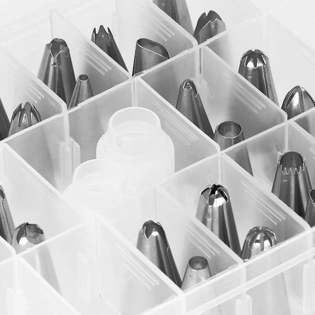 Zestaw cukierniczy do dekoracji ciast 38 el. akcesoria do tortów