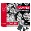 Lampki choinkowe 200 Led biały zimny 15,5 m oświetlenie świąteczne