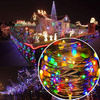 Lampki choinkowe 200 Led 22 m druciki multikolor oświetlenie świąteczne solarne