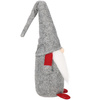 Skrzat 43cm ozdoba świąteczna, krasnal świąteczny, gnom szary