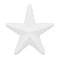 Bombka styropianowa 9cm gwiazda styropianowa decoupage