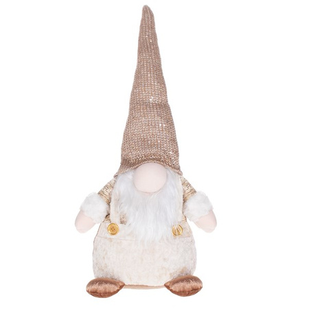 Skrzaty 35 cm ozdoba świąteczna, krasnal świąteczny, gnom zestaw 3 szt.