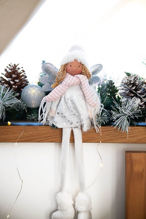 Skrzat 55 cm ozdoba świąteczna, laleczka, figurka krasnal świąteczny, gnom