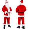 Strój Mikołaja 10 elementów, kostium czerwony
