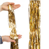 Dekoracja świąteczna Włosy Anielskie 100 cm ozdoba na choinkę, złote
