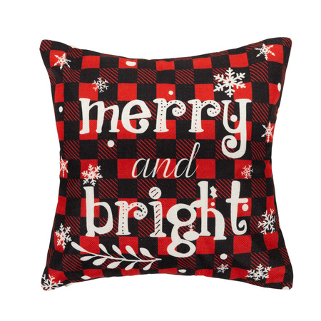 Poszewka świąteczna, dekoracyjna 40x40cm zestaw 4 szt. poszewki na poduszkę