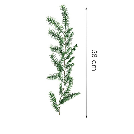 Gałązka świąteczna sztuczna dekoracja do stroika 58 cm