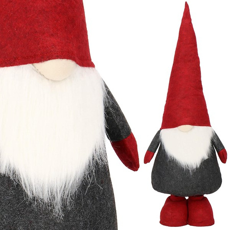 Skrzat 110-160cm ozdoba świąteczna, krasnal świąteczny, gnom na teleskopowych nóżkach