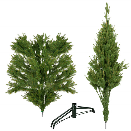 Choinka sztuczna 150 cm świerk naturalny PE choinka jak żywa