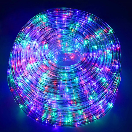 Wąż świetlny 240 Led multikolor 11,5 m z programatorem IP44
