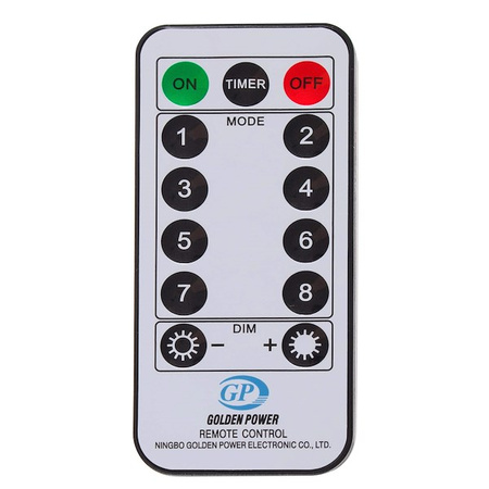 Lampki choinkowe z pilotem 300 led druciki na prąd biały ciepły