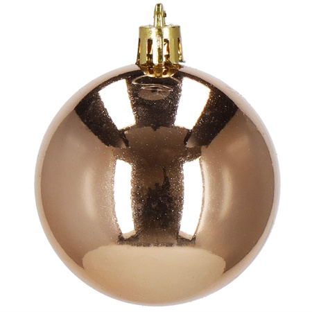Bombki choinkowe 31 szt. ozdoby świąteczne rose gold