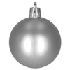 Bombki choinkowe 30 szt. ozdoby świąteczne szary