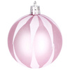 Bombki choinkowe 77 szt. ozdoby świąteczne różowy