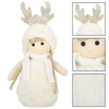 Lalka 20 cm świąteczna ozdoba, gnom renifer