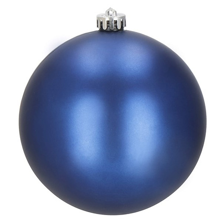 Bombki choinkowe 2 szt. ozdoby świąteczne zawieszki 15 cm granatowe