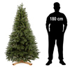 Choinka sztuczna Premium Royal Trees 180 cm sosna PE z stojakiem, drzewko