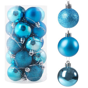 Bombki choinkowe na choinkę 4 cm zestaw 20 szt.