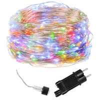 Lampki choinkowe 300 led druciki na prąd multikolor