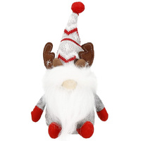 Skrzat 27 cm ozdoba świąteczna, renifer krasnal świąteczny, gnom